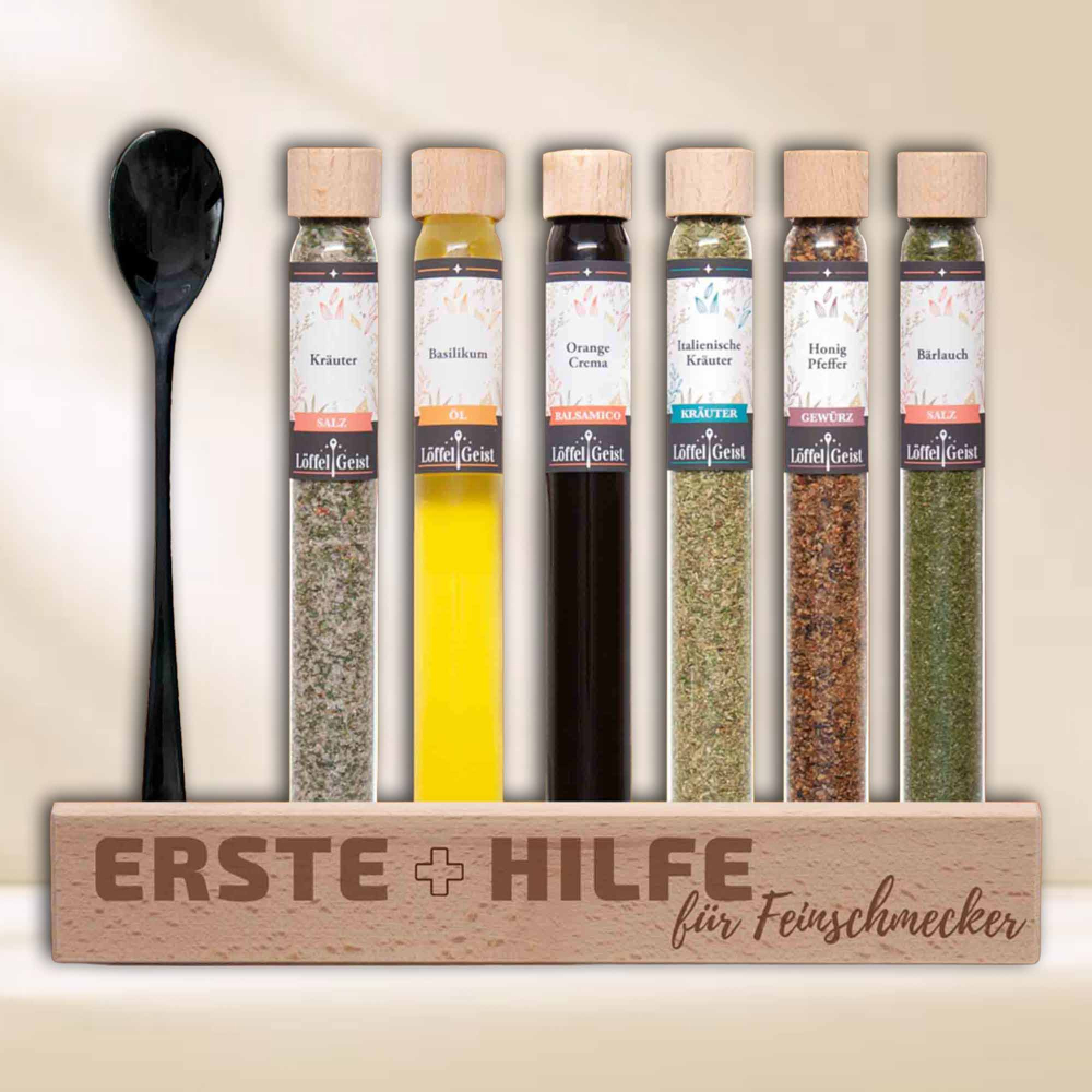 Preview: Erste Hilfe für Feinschmecker - Gewürzset